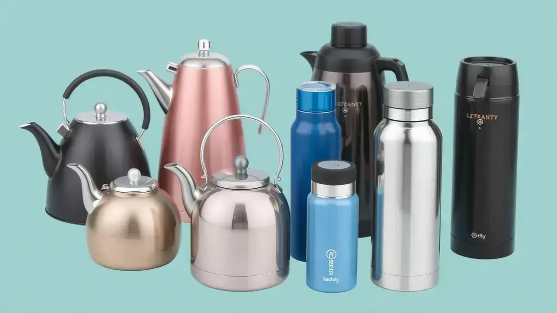 Os 7 Melhores Bules para Chá e Café em 2025: Oxford, Invicta, Sanremo e Mais